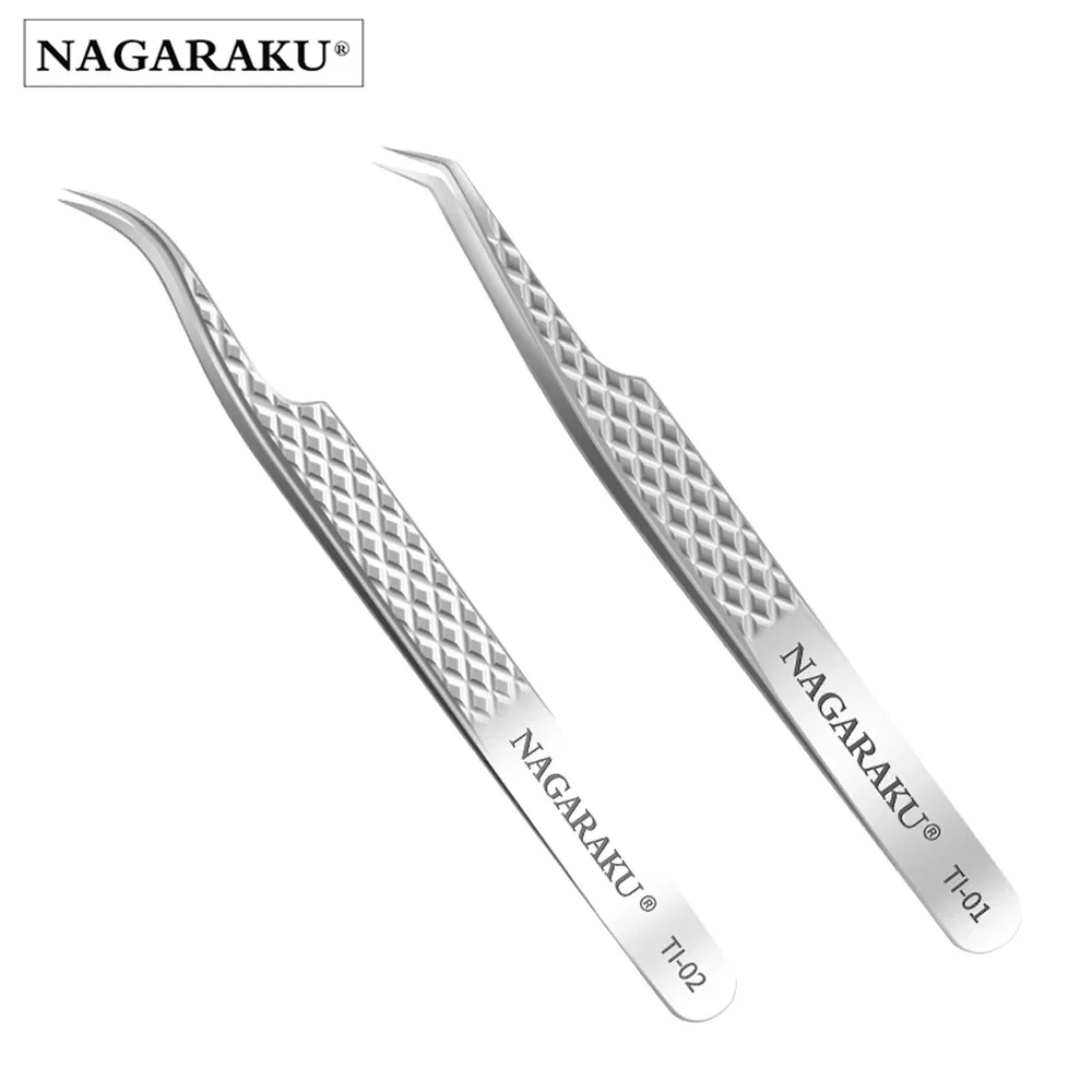 Щипцы для наращивания ресниц NAGARAKU инструменты макияжа нержавеющая сталь