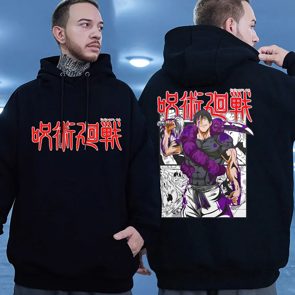 

Jujutsu Kaisen Long Sleeve Hoodies Cool Anime Ryomen Sukuna Printed Men Women Harajuku Sweatshirts Clothes Oversized Pullover