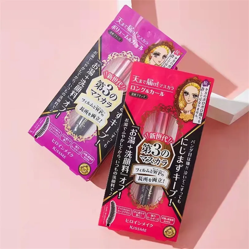 

Kiss Me make up Mascara Lash Eyelash Extension Brush Long-wearing Sweat-proof Beauty eye makeup free shipping korean makeup