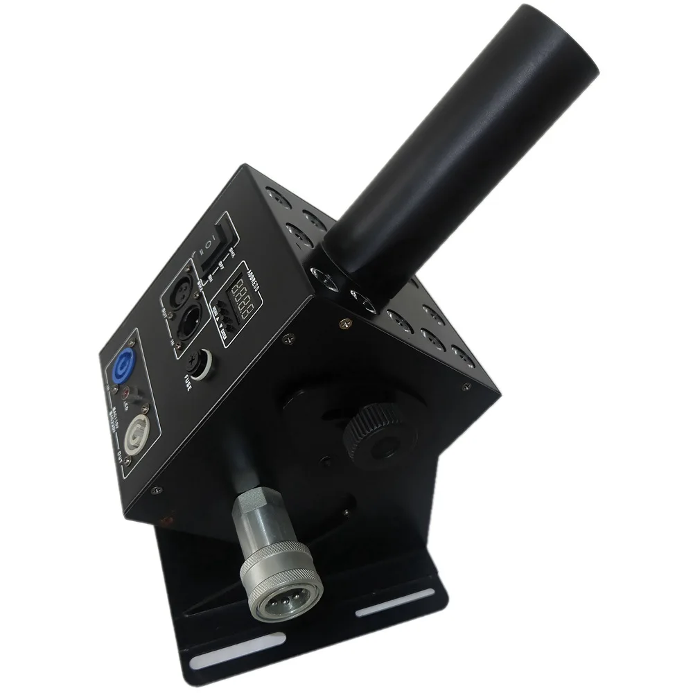 

12x3w RGB DMX512 DJ Smoke LED CO2 JET Fog Machine 6 Meters Hose Special Stage Effects For Dj KTV Disco Wedding Party