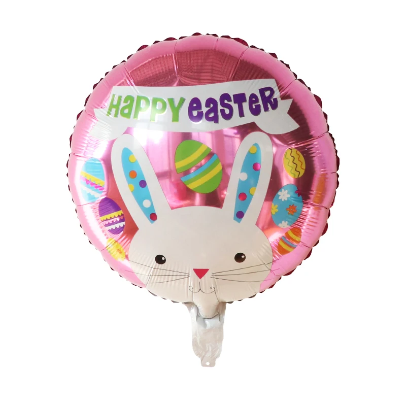 

50pcs Baby Shower Balloon 18 Inch Pink Easter Decorations Helium Christening Boy Foil Balloons Decoration Event Party Festive