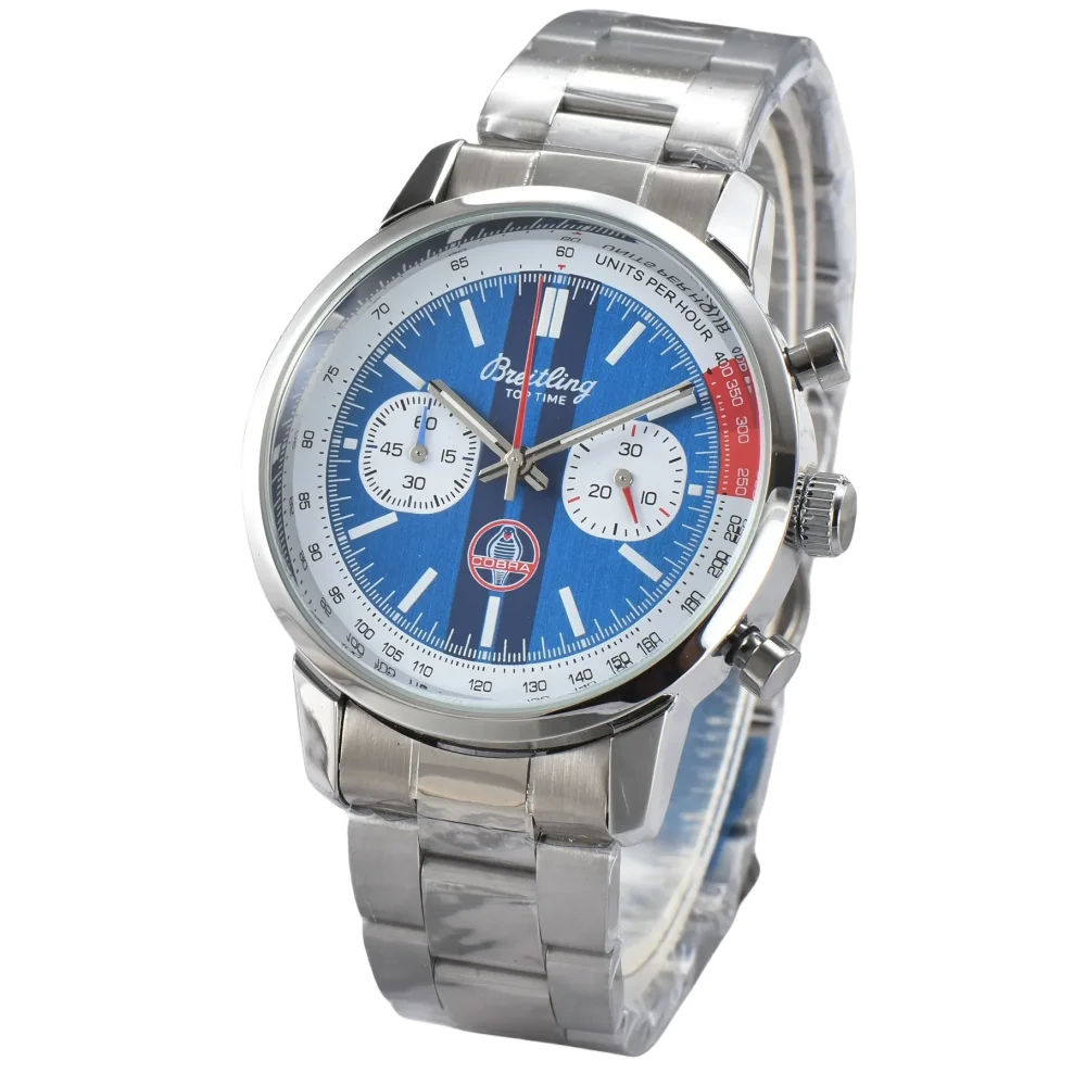 

Top Breitling Watches For Mens Luxury Top Time Style Sport Automatic Date Wristwatch Business Chronograph Quartz AAA Male Clocks