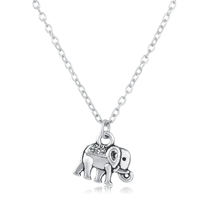 

Hot selling new products Elephant alloy electroplating accessories necklace