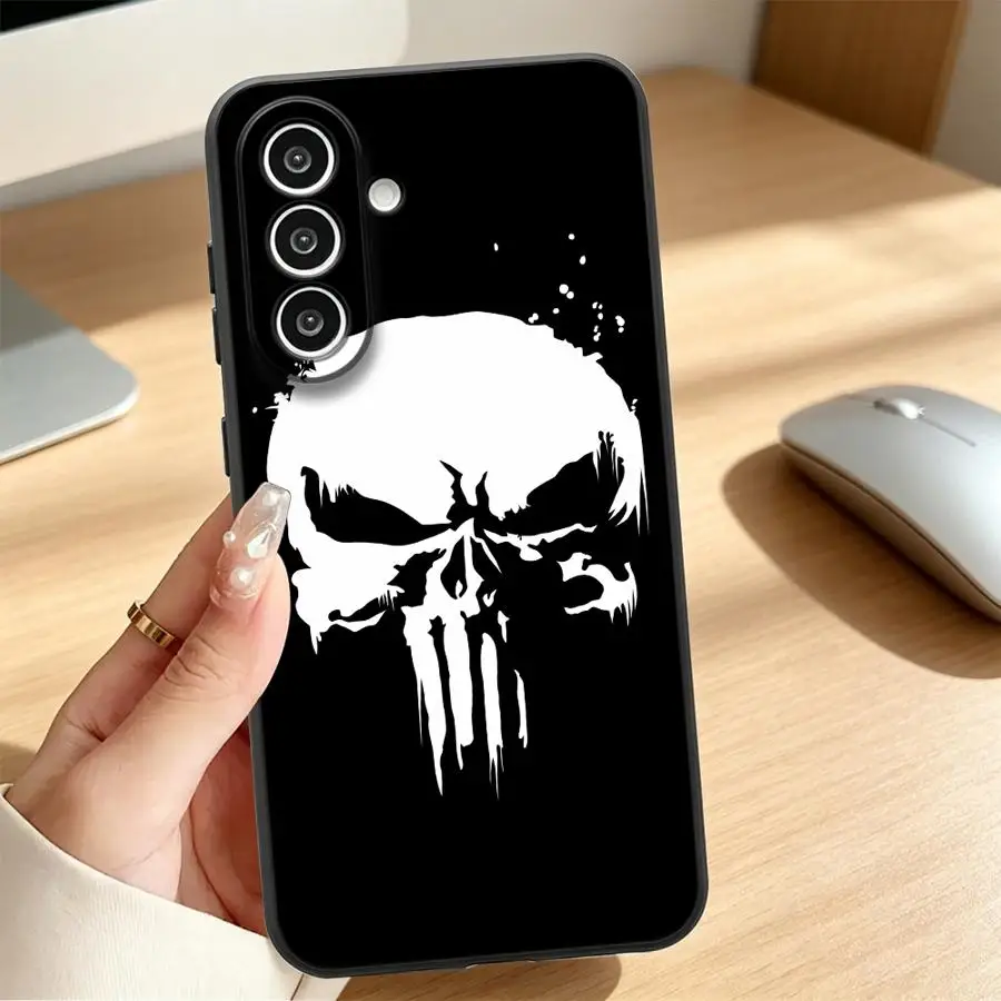 Фото Чехол для телефона The Punisher для Samsung Galaxy A57 A15 A05 A73 A51 A37 A23 A06 A55 A53 A17 A52 A36 A25 A16 A70 A12 A41 A50 A13 №4