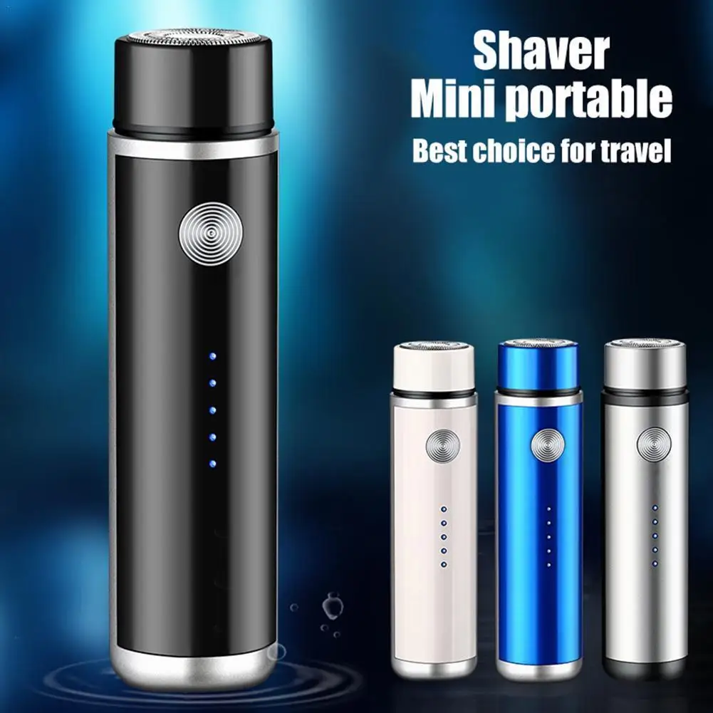 

Mini Electric Shaver For Men Razor Portable Beard Trimmer Travel USB Car Washable Razor Rechargeable Face Shaver Travel Shaver