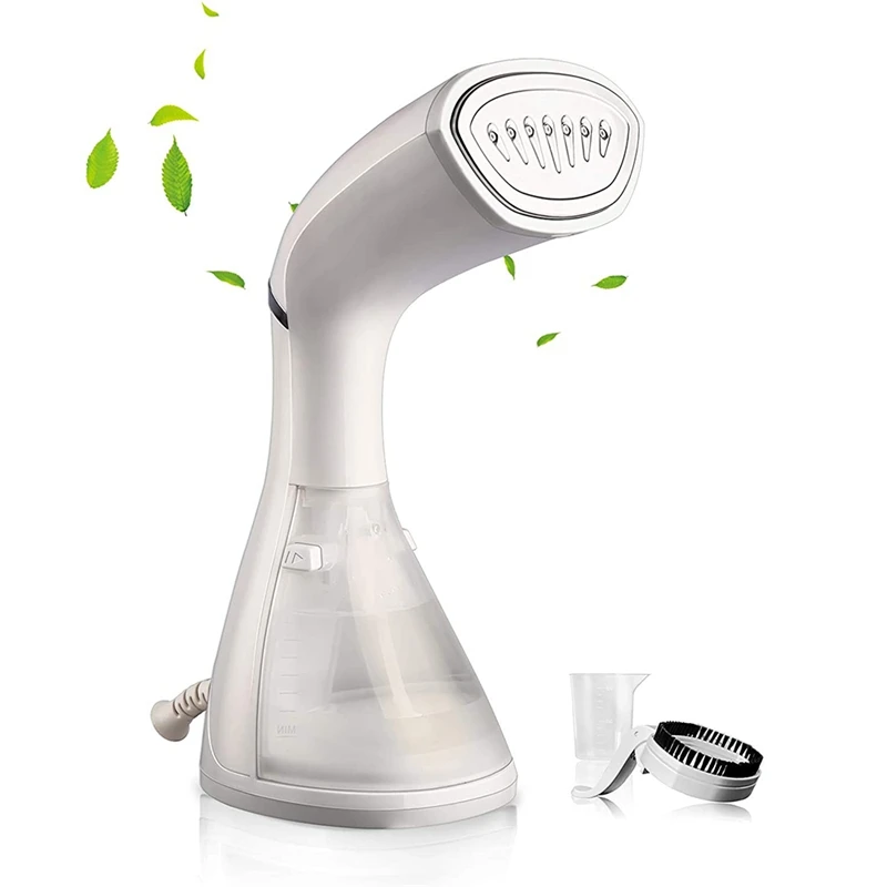 

Steamer For Clothes,1500W Handheld Garment Steamer, Portable Fabric Steam Iron Auto Shut Off & Leak Proo Eu Plug