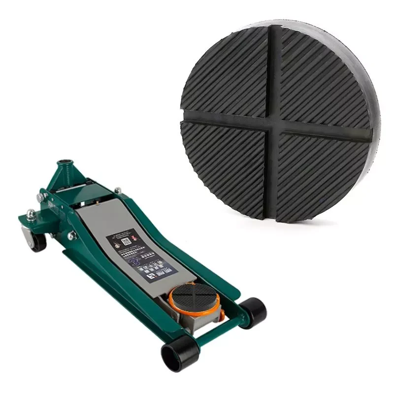 

Floor Jack Disk Rubber Pad Adapter Pinch Weld Side JACK PAD 12.5CM X1