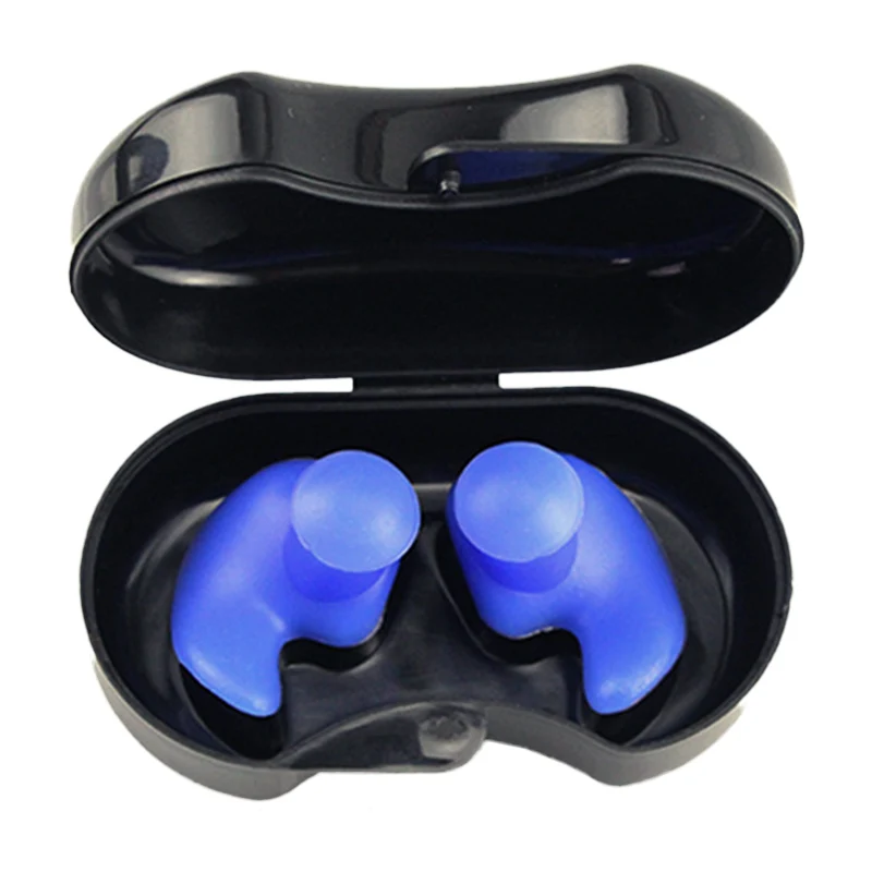 

Summer Swimming Earplugs/Nose Clip Set Silicone Waterproof Sleep Anti-noise Ear Plugs Diving Outdoor Water Sports Accessories