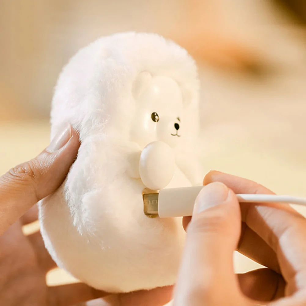 

Mini Handy Warming Tool USB Rechargeable Plush Handy Warmer Fast Heating 2 Levels Indoor Outdoor 1800/5000mAh for Outdoor Travel