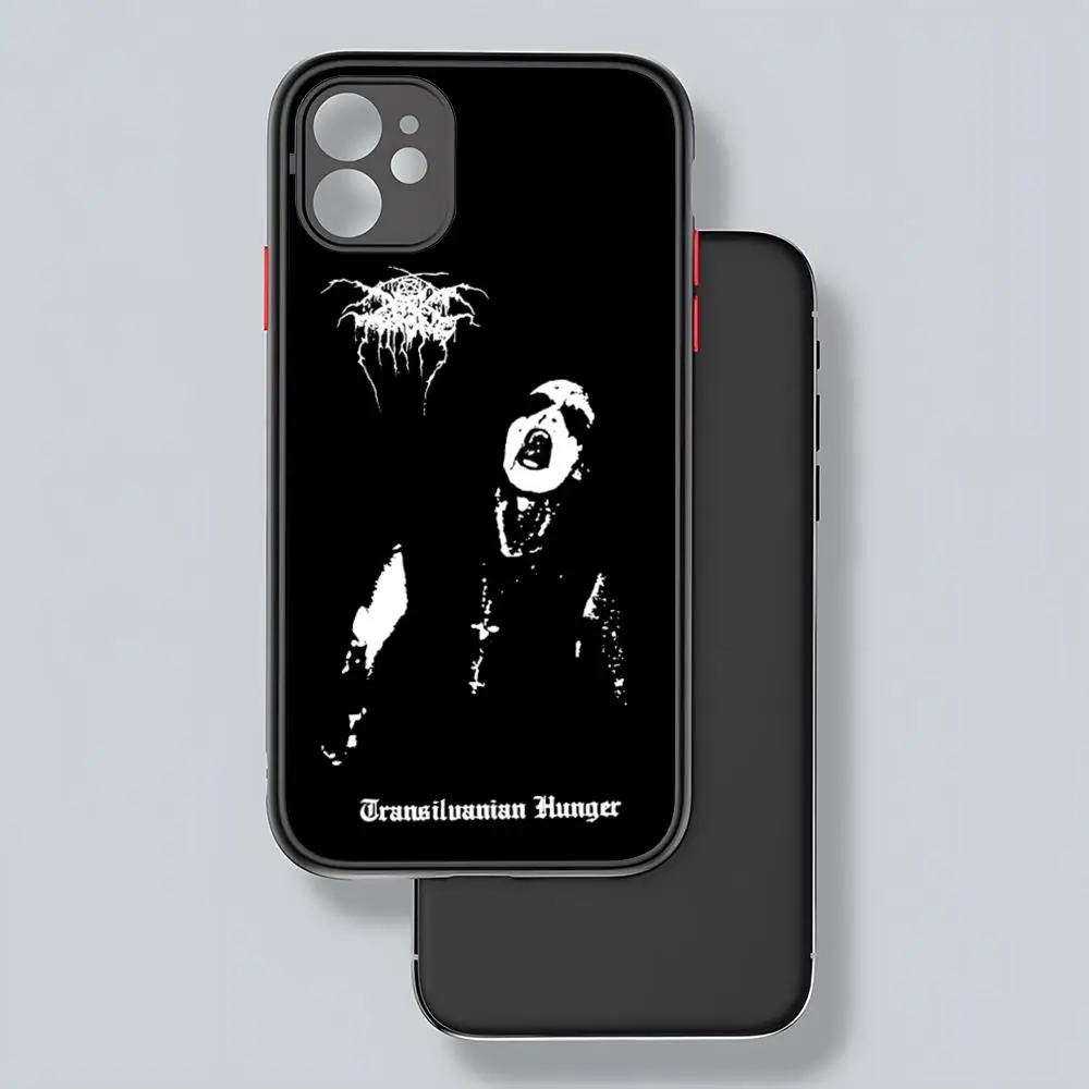 Чехол для телефона Heavy Metal Band D-Darkthrone матовая прозрачная задняя крышка iPhone 16 15 14 13 12