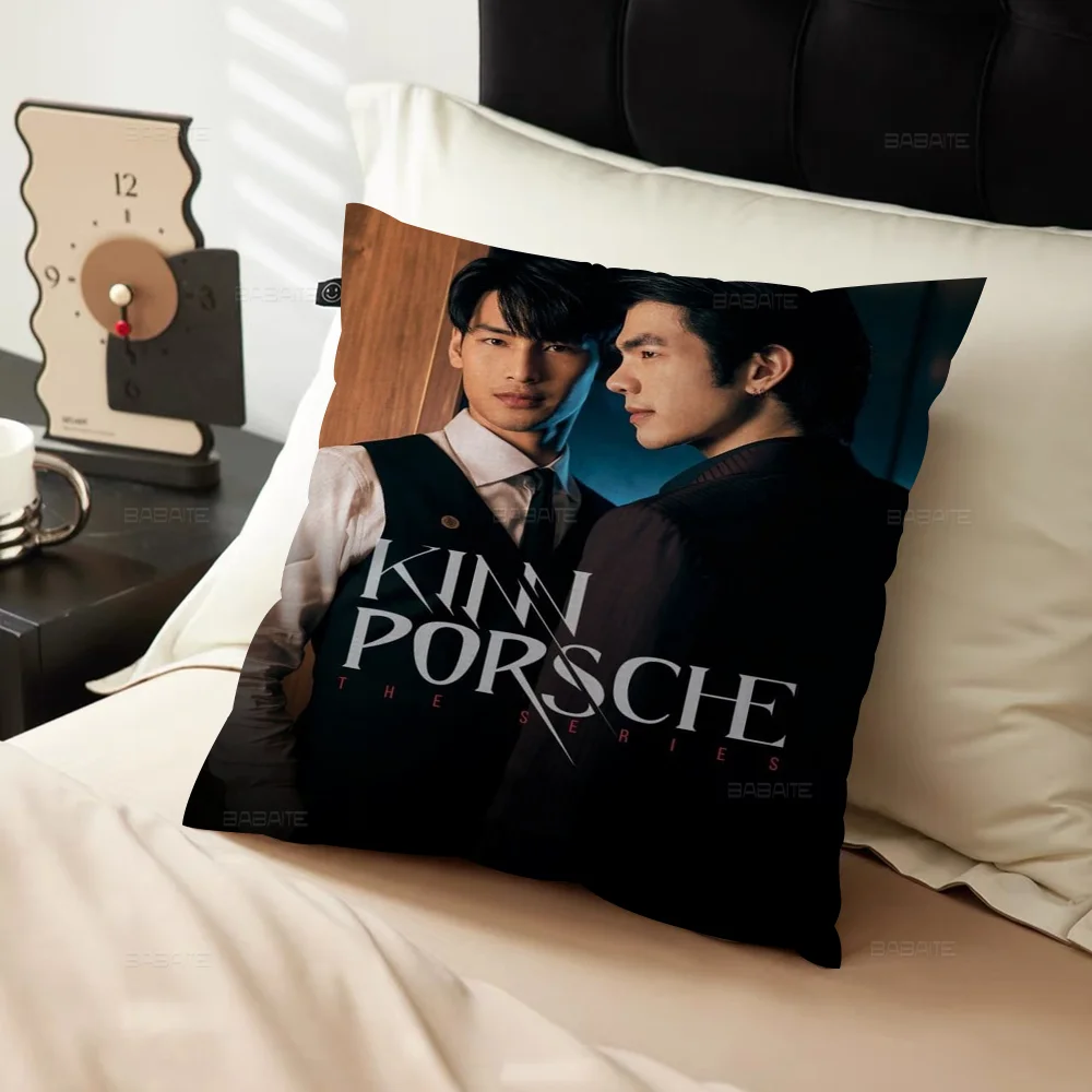 KinnPorsche The Series наволочки из фильма с героями мультфильмов декоративные домашние