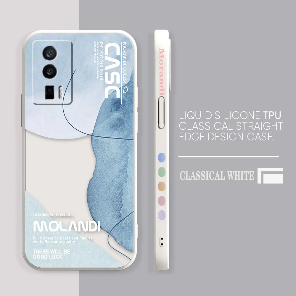 Case For Redmi K60E K60 K50 K40S K40 K30 K20 12C 10C 9A 9 8 10X 10A 10 Pro 4G 5G Gaming Case Fundas Cqoues Shell Morandi Colors