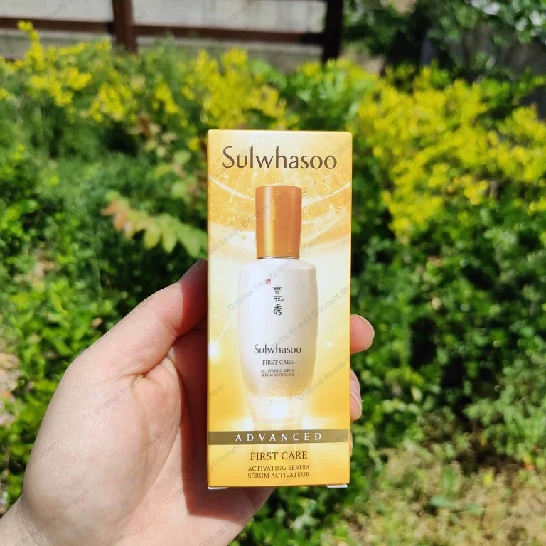 Корейская оригинальная активационная сыворотка SULWHASO для первого ухода, 8 мл, сыворотка для лица, антивозрастной образец для ухода за кожей