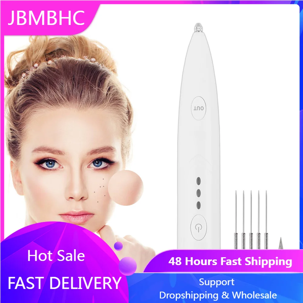 

Electric Plasma Pen Freckle Remove Mole Pen Wart Remover Tattoo Remover Instruments Skin Tag Removal Spot Cleaner Beauty Device
