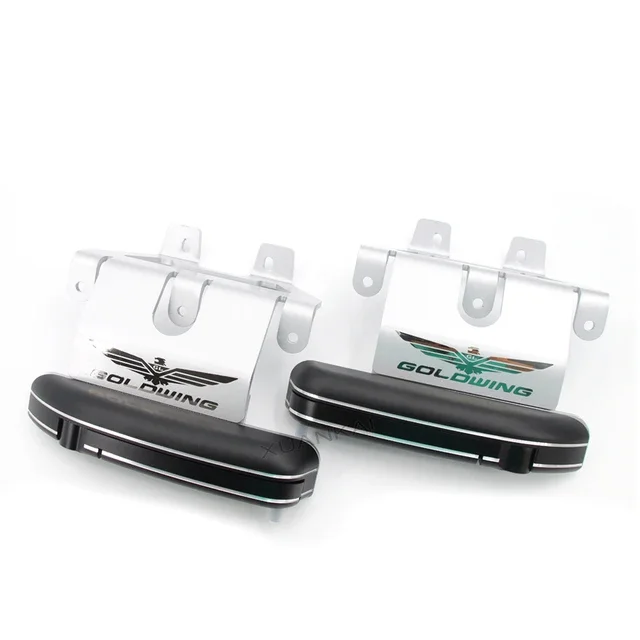 

Колышки для шоссе Goldwing 2018-2023, защита двигателя для Honda Gold Wing 1800 GL1800, откидные колышки для ног, невидимая педаль-подставка