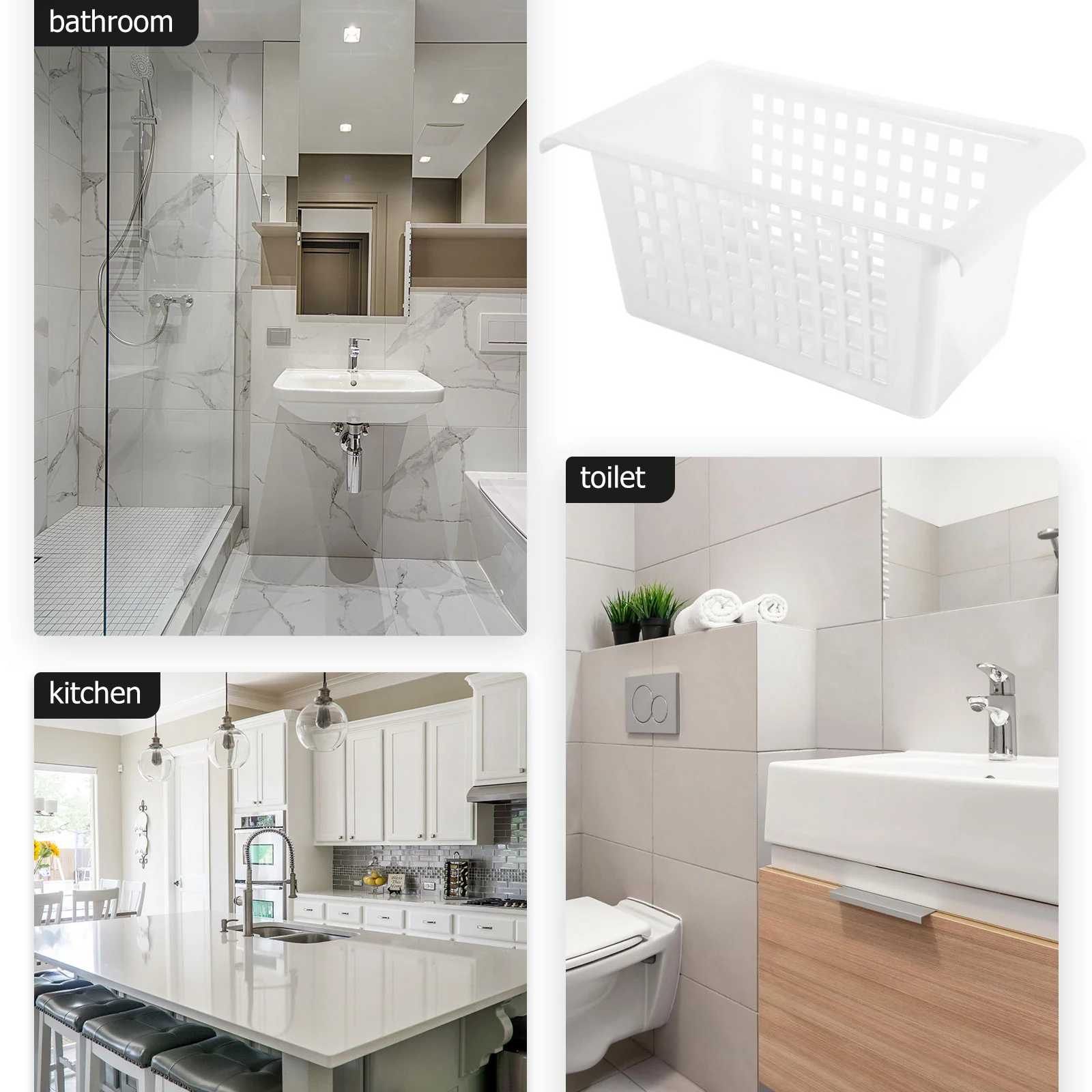 4 шт. корзины для хранения под раковиной корзина настольный органайзер гостиной