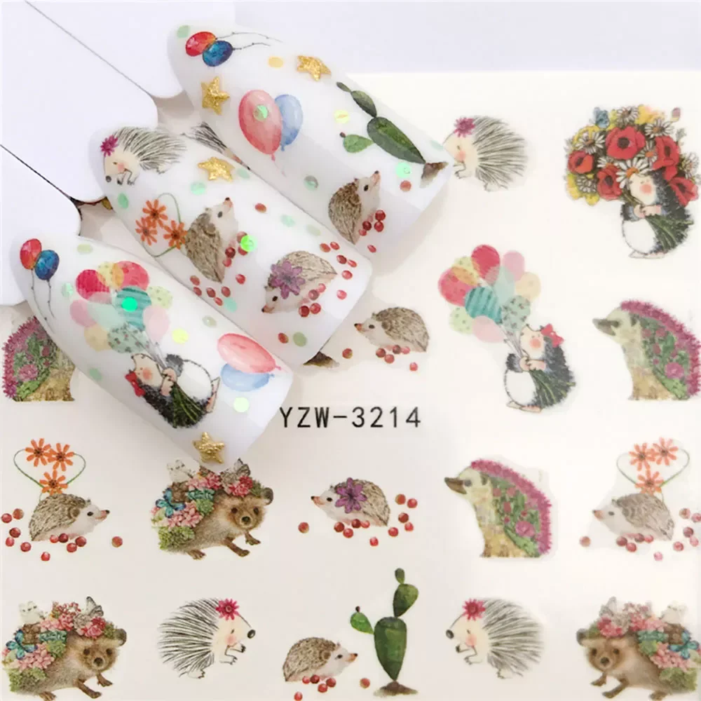 

Nail Decals Water Decals 3d Cute Nail Art Stickers Sliders Nail Stickers Girl Decorative Stickers Nail Sticker Design