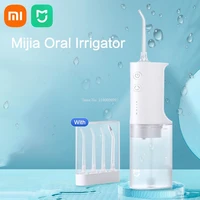 xiaomi meo701 oral irrigator mijia 4 modes smart cleaning dental teeth whitening tooth calculi cleaner portable personal care