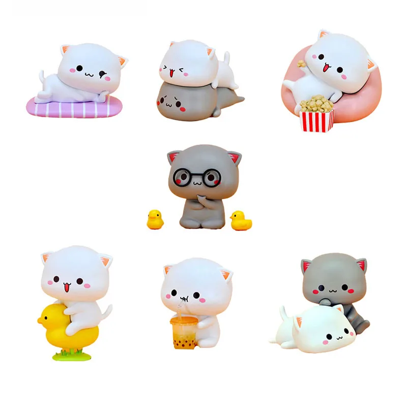 Митао кошка 2 3 Аниме подарок глухая коробка Kawaii Прекрасный творчество фигурка