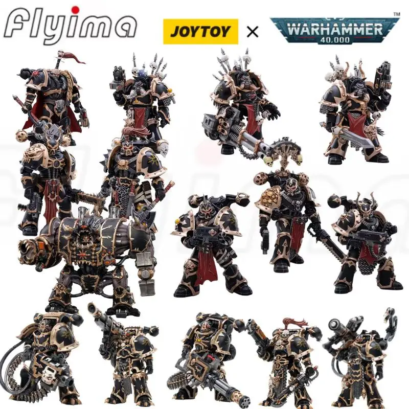 [В наличии] JOYTOY 1/18 Warhammer 40k экшн-фигурки Хаоса Космос морской пехоты черный Легион хавокс модель бесплатная доставка