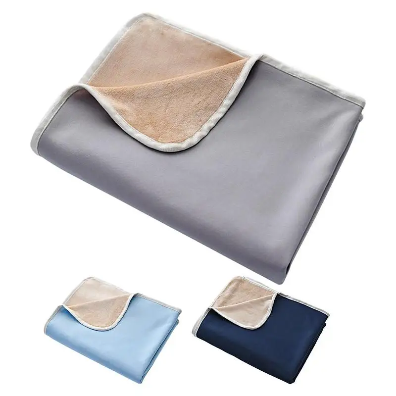 

Летнее одеяло для дивана, уникальное легкое летнее одеяло для путешествий, многофункциональное мягкое удобное покрывало из ледяного шелка