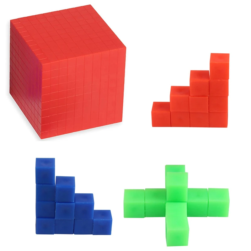

1CM Centimeter Cubes For Kids Math Counting Learning Toys For Boys Girls Educational Didacticos Para Niños 3 4 5 6 8 Años