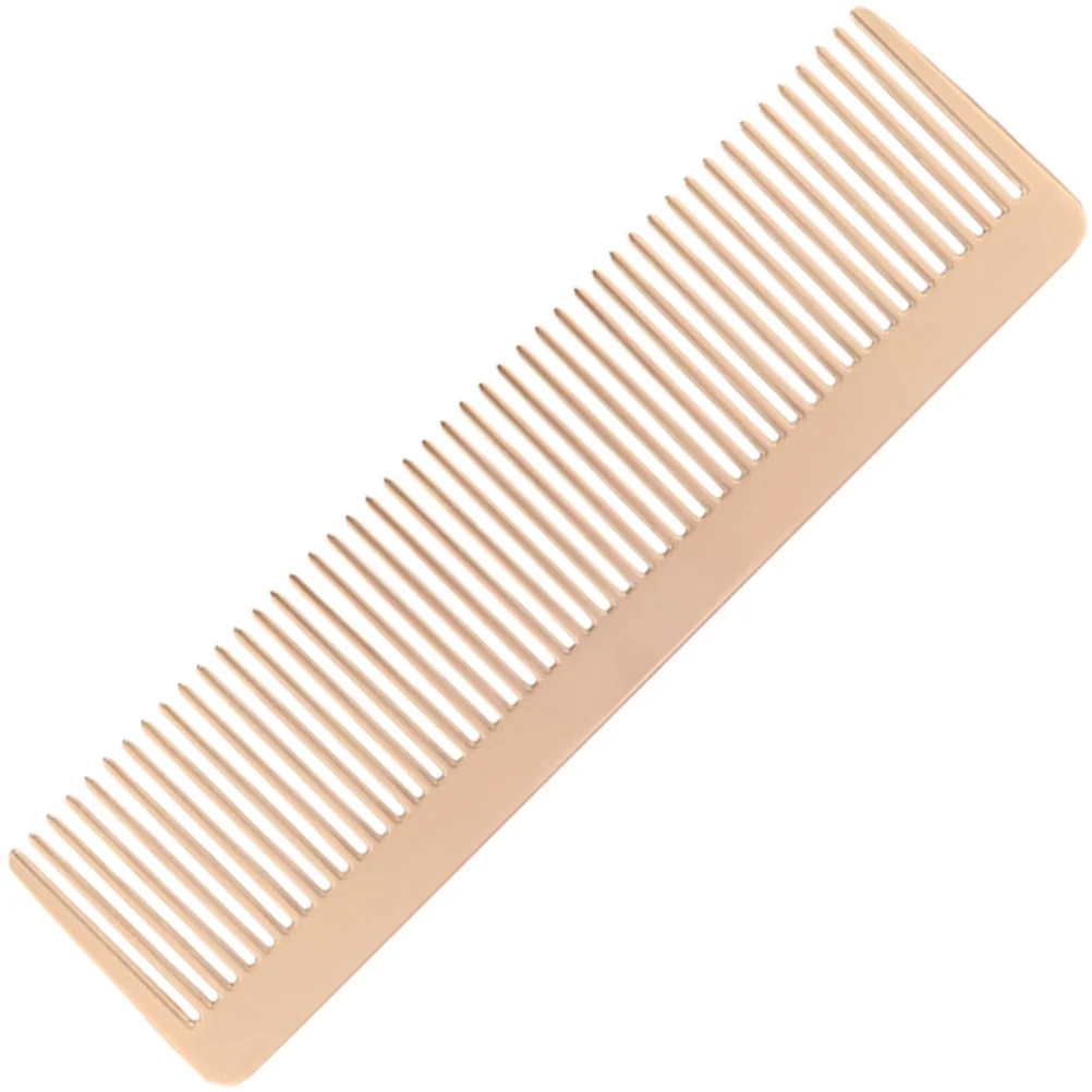 

Beard Comb Hair Detangling Mens Combs Anti-static Metal Zinc Alloy Barber Miss Hairbrushes Woman