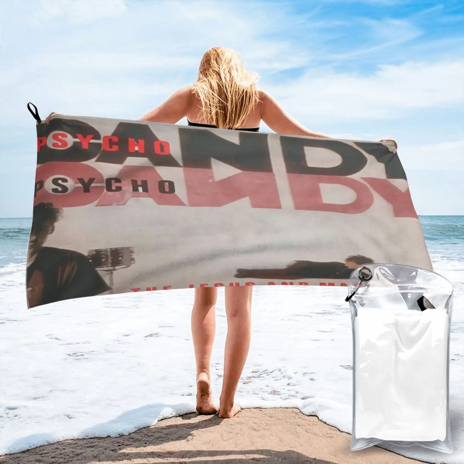 

Official The Jesus Mary Chain Beach Towel For The Beach Towels Kitchen Towels For The Beach Spa Bathroom Furniture Sets Towels