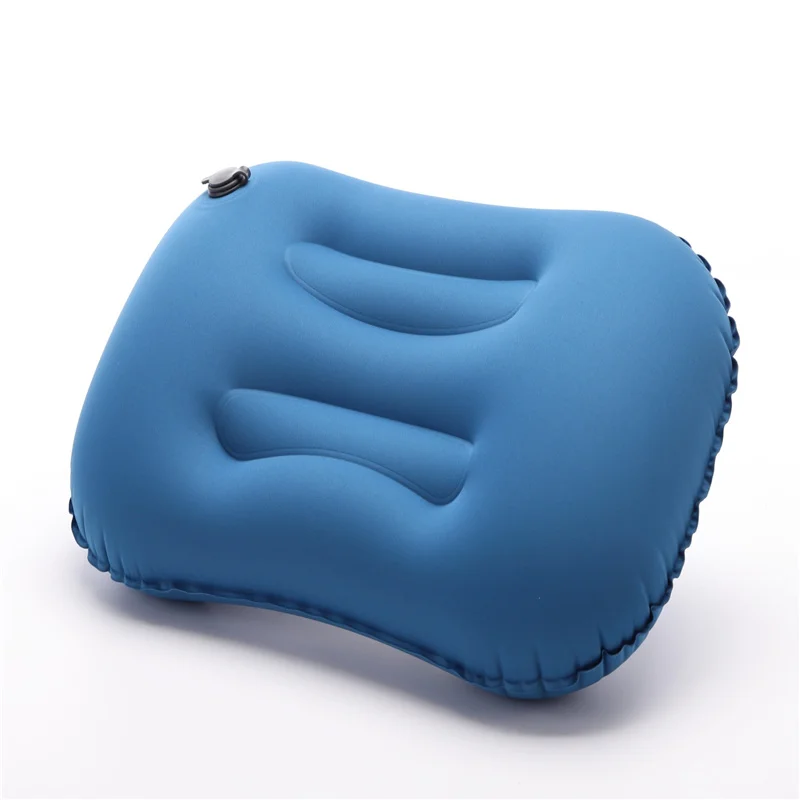 

Portable Inflatable Pillow Camping Equipment Compressible Folding Air Cushion Outdoor Protective Tourism Sleeping Gear