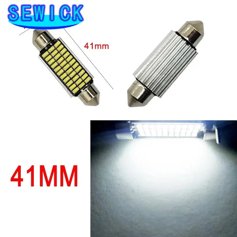 10x C10W C5W LED Canbus Festoon 31 мм 36 39 42 для автомобиля лампа внутреннего освесветильник