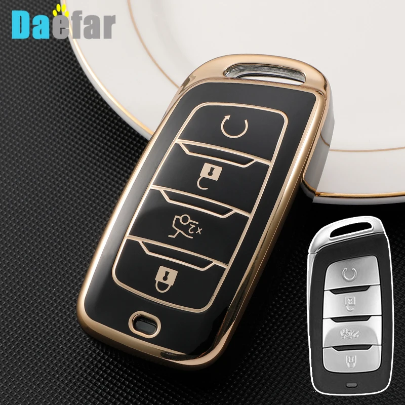 Чехол для автомобильного ключа из ТПУ для Changan CS85 CS35 Plus CS25 CS95 CS85 Coupe