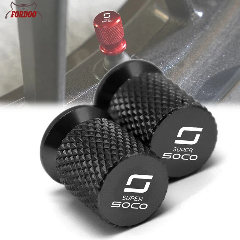 

Аксессуары для мотоциклов SUPER SOCO CPx CUx CU TC 50/MAX/WANDERER TS TSX 1500 2019-2022, крышки штока клапана пневматического порта CNC