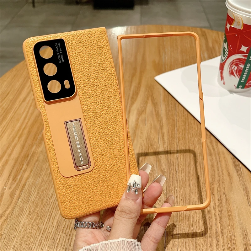 Чехол-держатель из искусственной кожи для Honor Magic V2 V