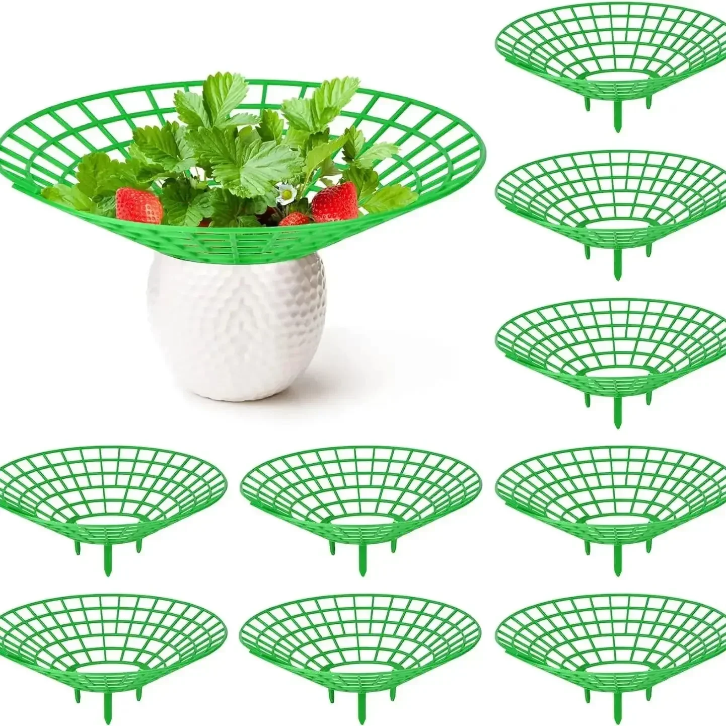 

Пластиковые опоры для клубники, 10 шт