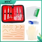 Устройство для тренировки кожи MTS, силиконовый модуль для хирургических тренировок, строчка кожи