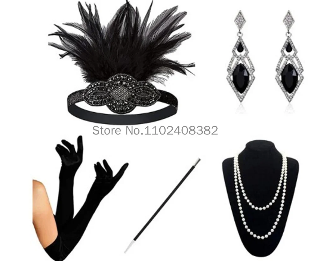 Женский реквизит для косплея 20-х годов новый костюм Великий Гэтсби 1920-х девочек