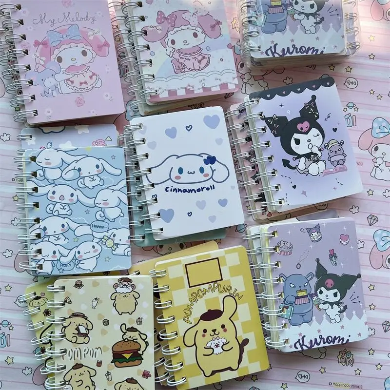 

Блокнот Sanrio Kawaii Mymelody Kuromi Cinnamorroll, 4 шт.