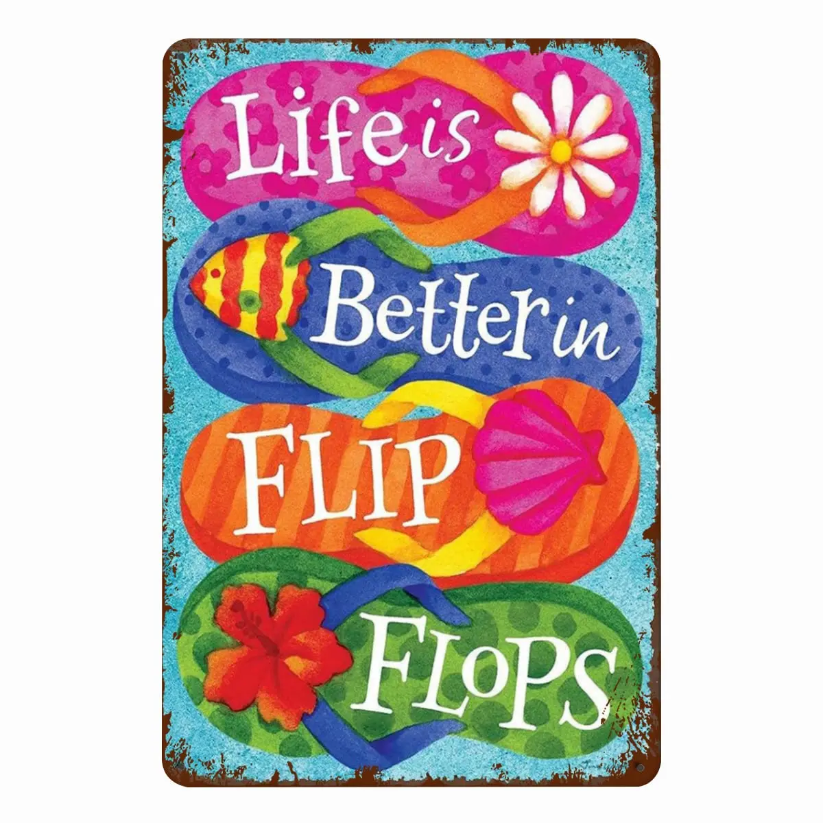 Металлические оловянные строительные шлепанцы деревенский домашний Декор для