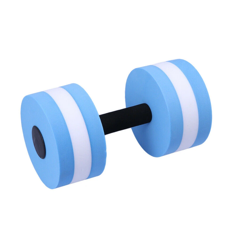 

Water Aerobics Dumbbell Aquatic Float EVA Elastic Barbell Aqua Fitness Dumbbell Pool Swimming Yoga Exercise Accessories