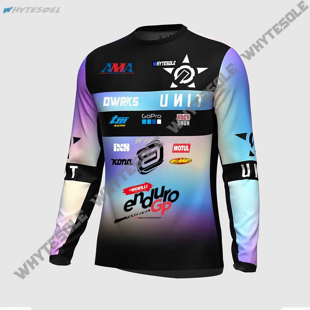 2022 custom bmx Motocross jersey mx mtb enduro maillot ciclismo downhill Motorcycle Bike Jersey DH cycling bicycle  jersey