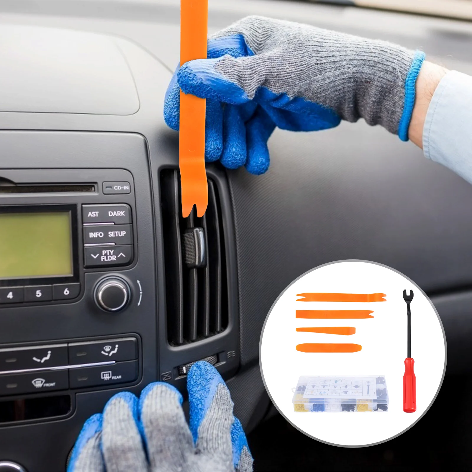 

1 Set Practical Car Retainer Clip Bumper Rivet Clip Car Fastener Clip