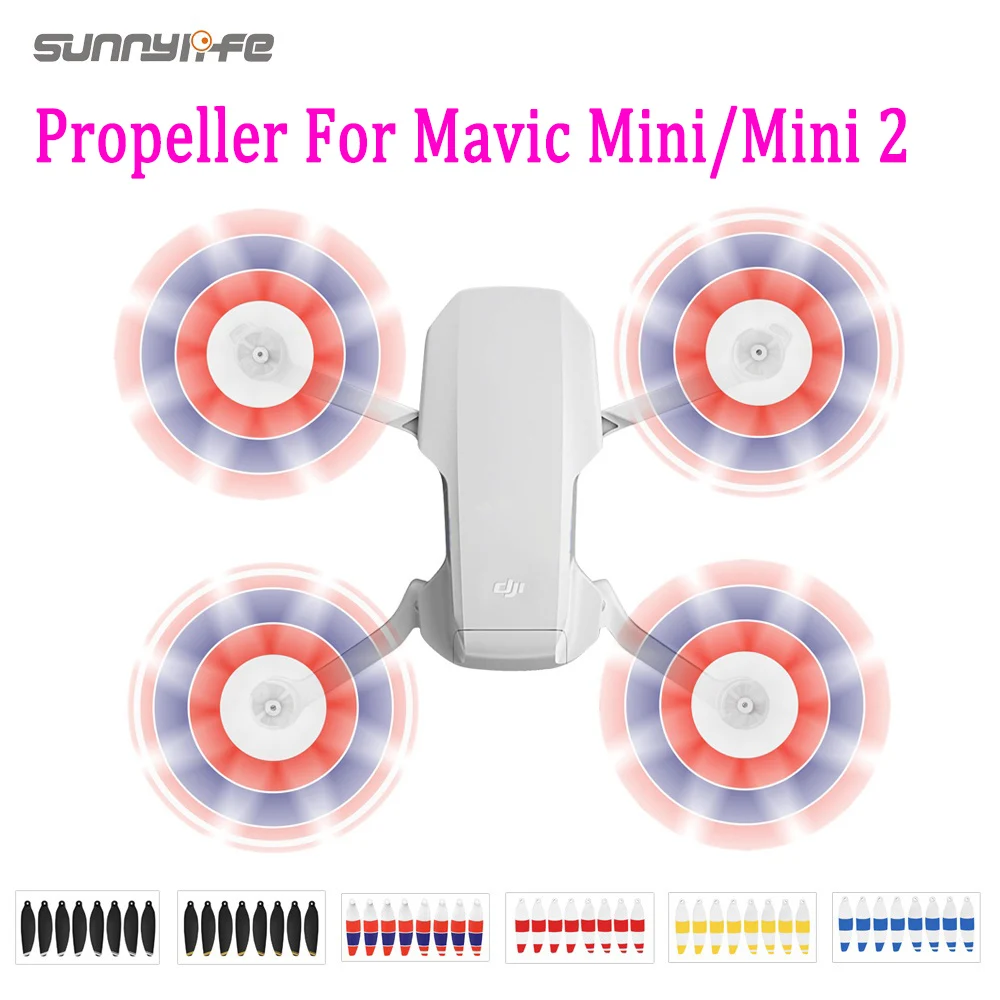 

8pcs Mavic Mini 2 Propellers Lightweight 4726F Foldable Low Noise for DJI Mavic Mini/Mini 2 Accessories