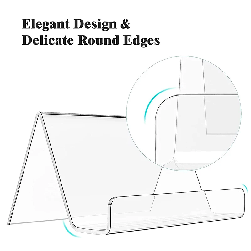1 шт. прозрачная акриловая настольная полка для офиса