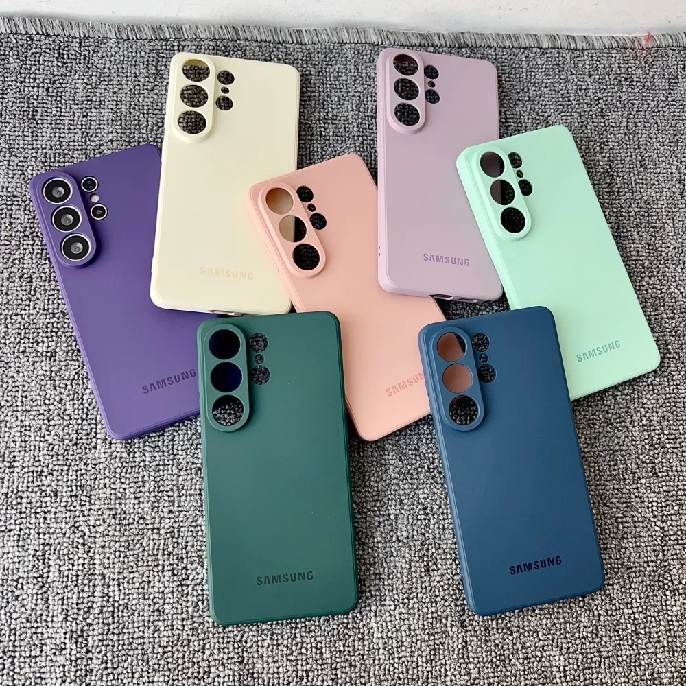 Чехол для Samsung Galaxy A17, оригинальный Liquid Capa Silicone A56 A55 A36 A35 A16 A15 A26, противоударный чехол-бампер из ТПУ, аксессуары для телефонов (art.: 3920d3fde17bc) - 3920d3fde17bc