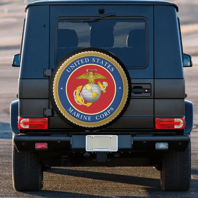 Универсальная накладка на колесо морской пехоты США подходит для Jeep Hummer 4WD SUV