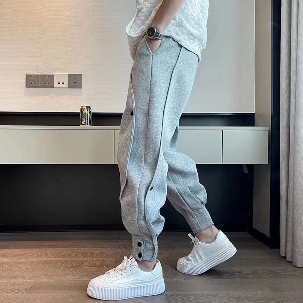 

Hip Jogger Style Grey Sweatpants Pants Men For Hop Track Pants Pants Men