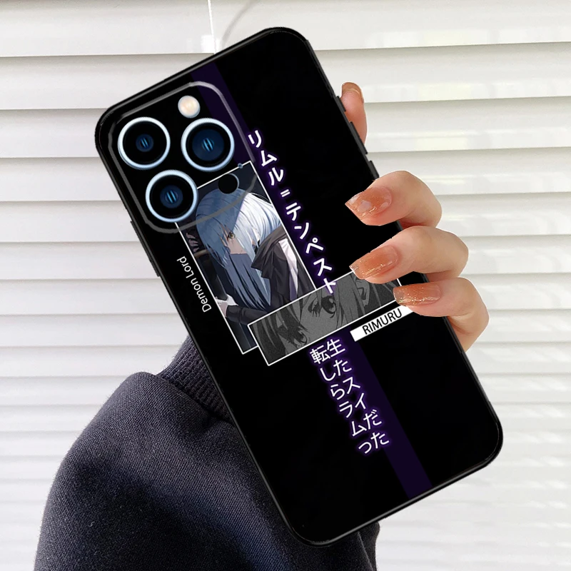 Tensei Shitara Slime Datta Ken Rimuru чехол для телефона iPhone 11 12 Pro Max XR XS X 7 8 Plus 13 Мягкая силиконовая