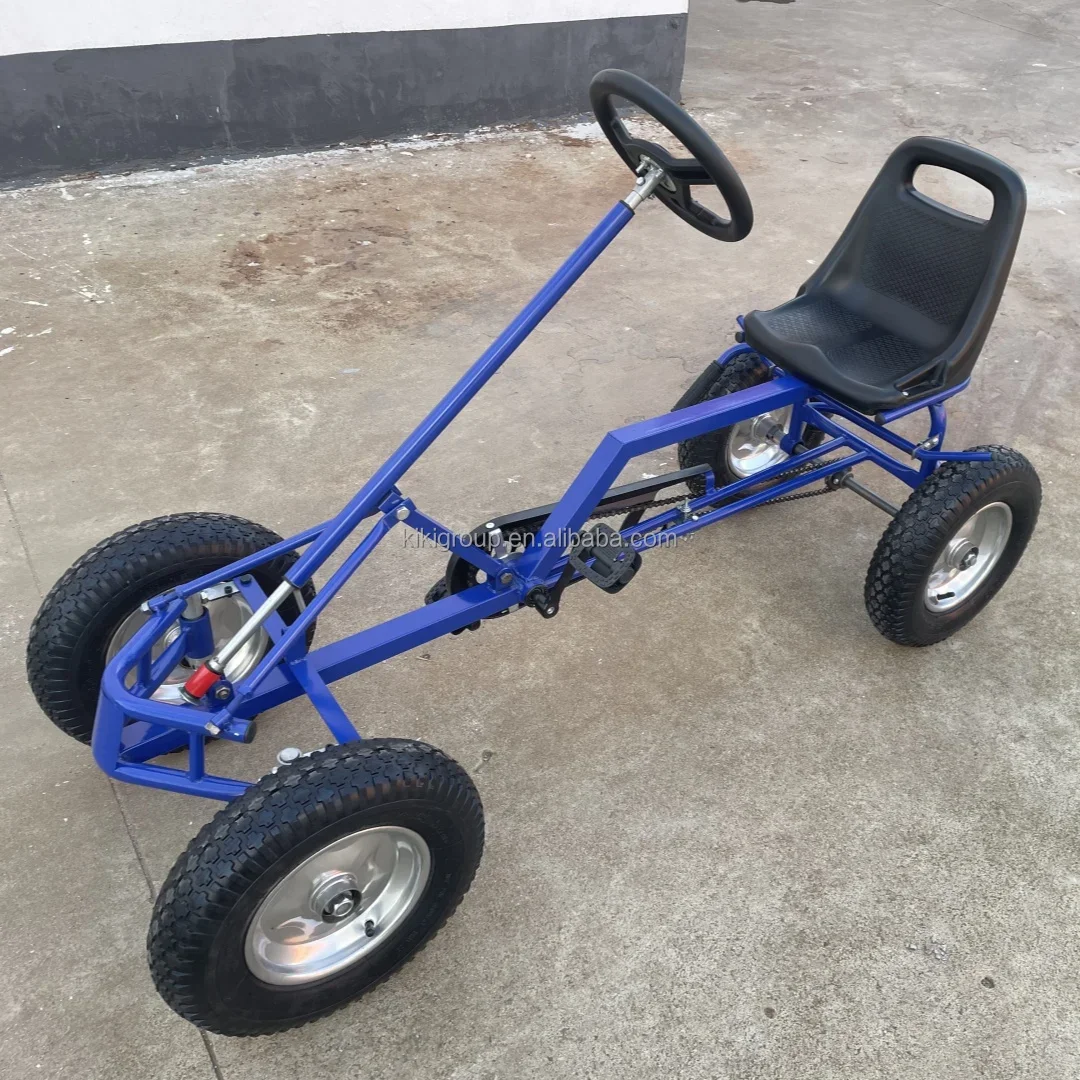 Парк развлечений игровая зона синего цвета четыре колеса сверхмощная педаль