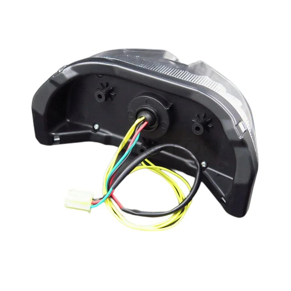 Светодиодный задний фонарь с прозрачными линзами и указателем поворота для Yamaha