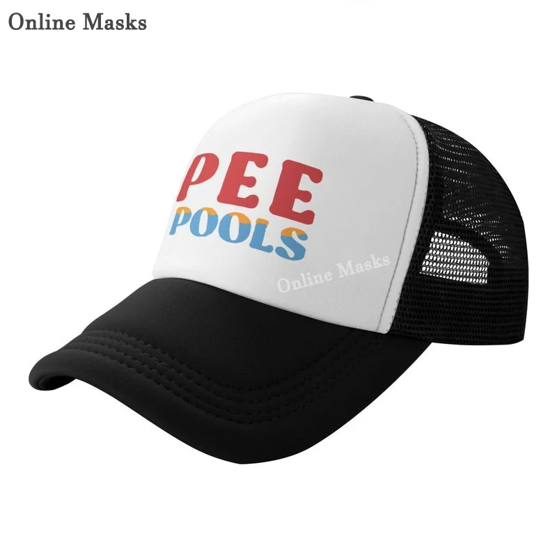 Pee In Pools Hat Baseball Cap Dad Adjustable Funny Dare Gag Gift Joke - Vintage Retro Style Trucker Cap Hat